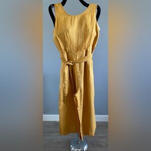 Grae Cove Linen Jumpsuit Sz M, NWT